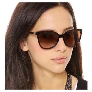 Tory Burch Cat Eye Foldable Sunglasses